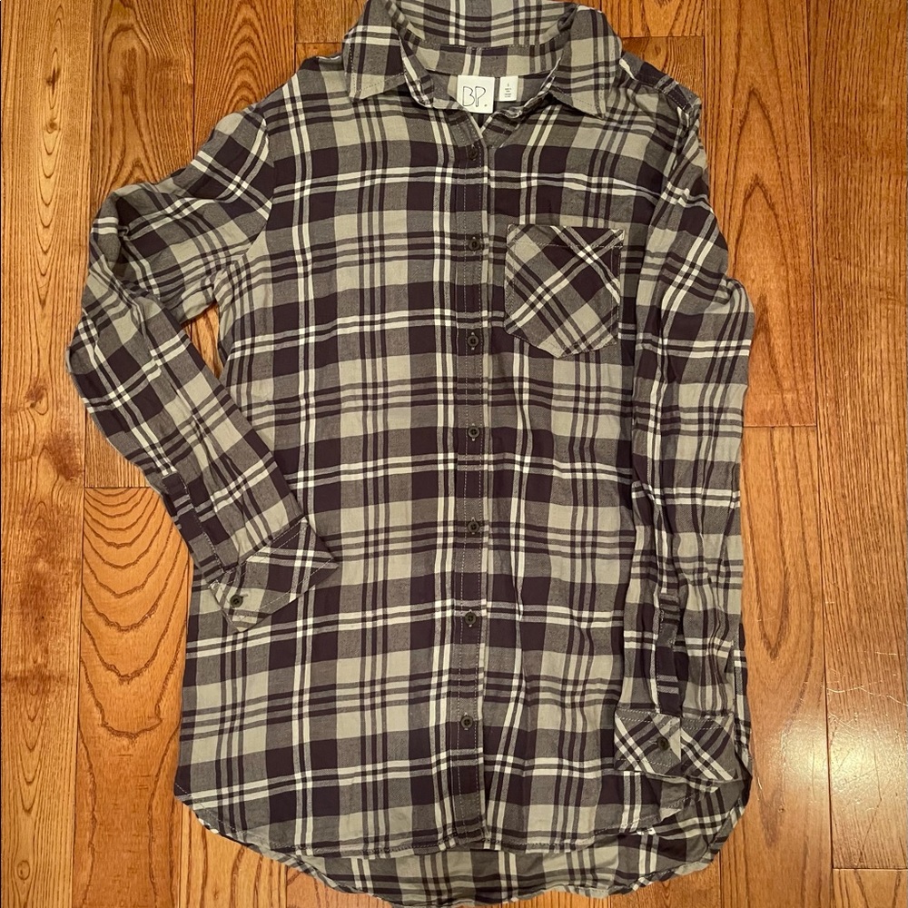 BP Purple and Gray Flannel
